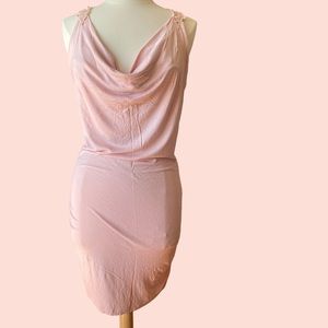 Blush Crochet Back Dress